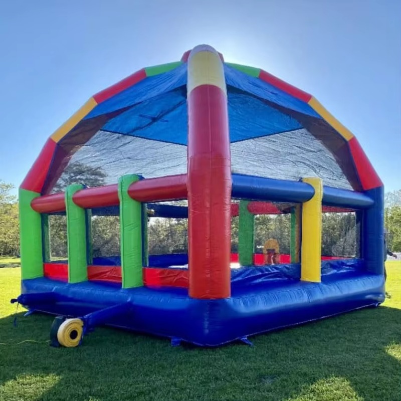 Kids Outdoor Bounce House - บ้านลมขนาดใหญ่ บ้านเด้งดึ๋งเป่าลม บ้านเด้งดึ๋งเชิงพาณิชย์ บ้านลมสำหรับเด็ก เล่นได้ทั้งในร่มและกลางแจ้ง