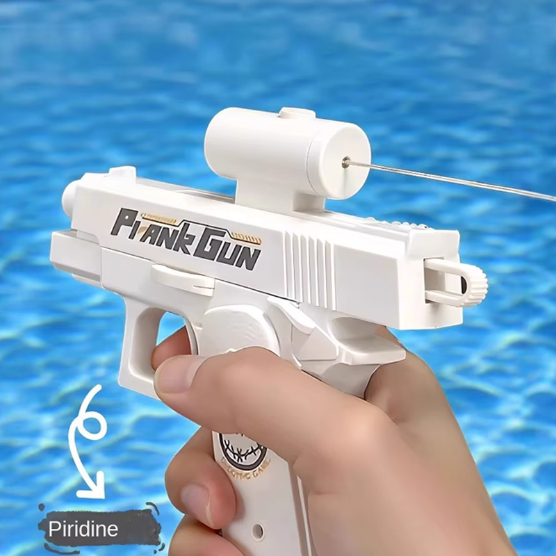 Kids Outdoor Water Play - ปืนฉีดน้ำสองทางสำหรับฤดูร้อน ของเล่นปืนฉีดน้ำคลายเครียด ปืนพกขนาดเล็ก เกมสนุกๆ สำหรับเล่นกลางแจ้ง ของขวัญสำหรับเด็กและผู้ใหญ่