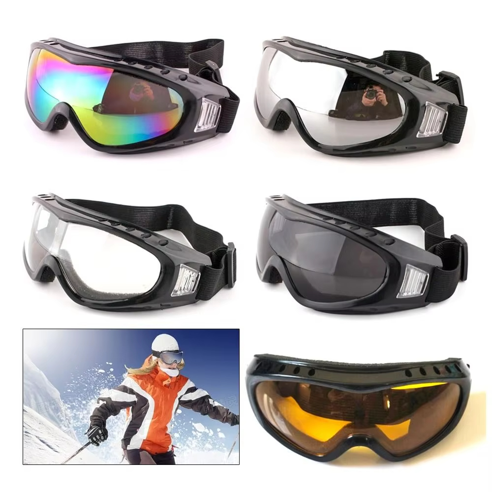 Kids Outdoor Frame - DIZETION ป้องกันฝุ่นเลนส์กรอบกีฬากลางแจ้งเด็กแว่นตาสกีเด็กแว่นตาแว่นตาสโนว์บอร์ด Moto ขี่จักรยาน