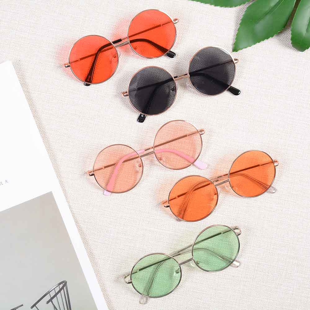 Kids Outdoor Frame - แว่นกันแดดโพลาไรซ์ทรงกลมสไตล์อังกฤษ รุ่น Wild John Lennon กรอบโลหะ