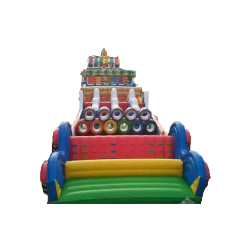 Kids Outdoor Obstacle Course Equipment - สนามกีฬาเป่าลมสำหรับเด็กและผู้ใหญ่ - อุปกรณ์สนามผจญภัยกลางแจ้งที่ทนทาน สนุก และปลอดภัย