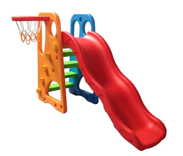 Kids Outdoor Playhouse - บ้านเด็กเล่นพลาสติก PE สีแดง รุ่น 2026 สำหรับใช้ในร่ม/กลางแจ้ง