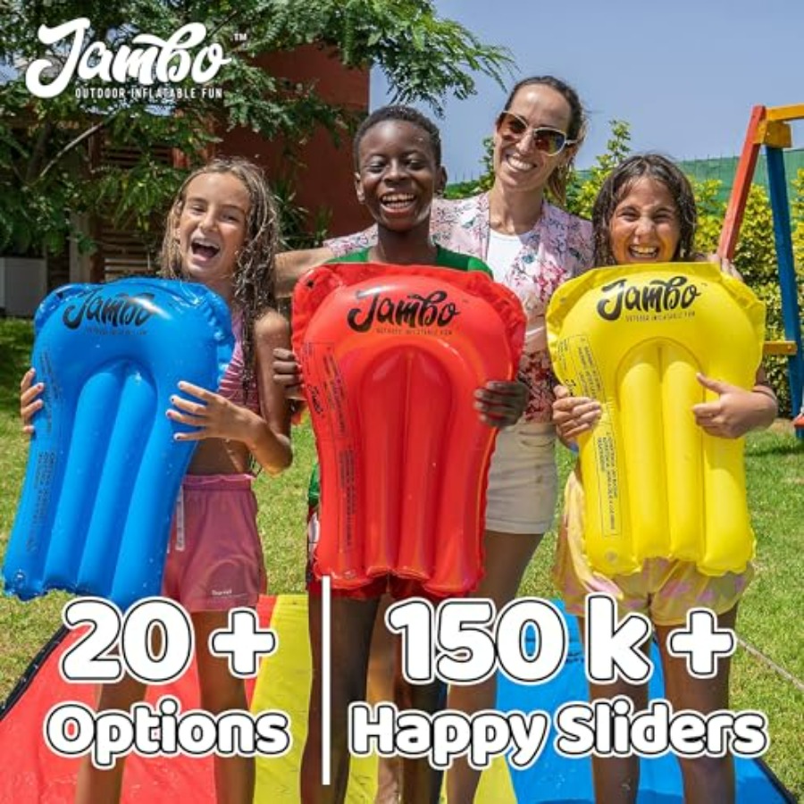 สระน้ำกลางแจ้งสำหรับเด็ก: สไลเ - Kids Outdoor Water Slide บทวิจารณ์และราคา