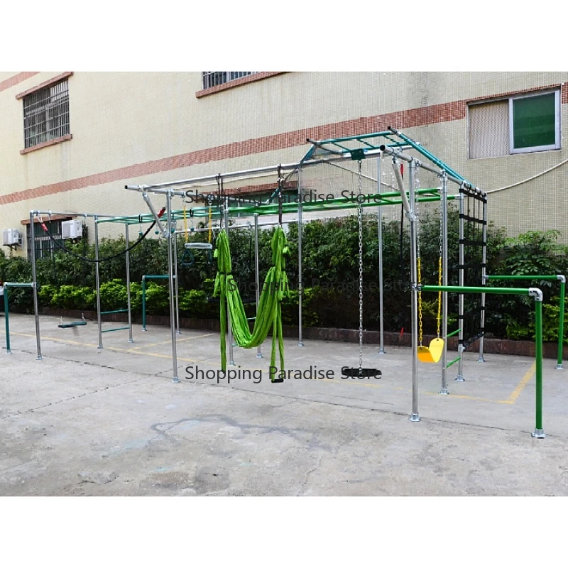 ชุดอุปกรณ์ฝึกซ้อมกลางแจ้งสำหรั - Kids Outdoor Obstacle Course Equipment บทวิจารณ์และราคา