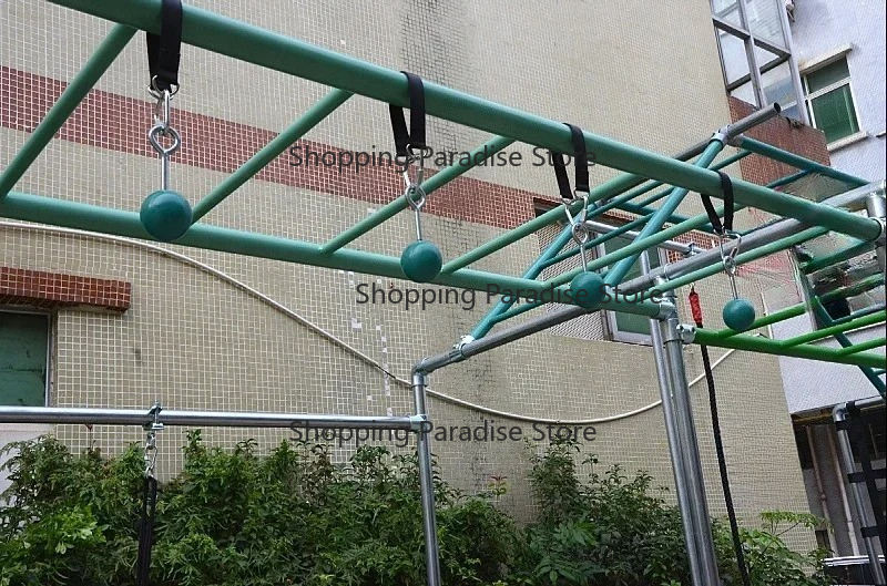 ชุดอุปกรณ์ฝึกซ้อมกลางแจ้งสำหรั - Kids Outdoor Obstacle Course Equipment บทวิจารณ์และราคา