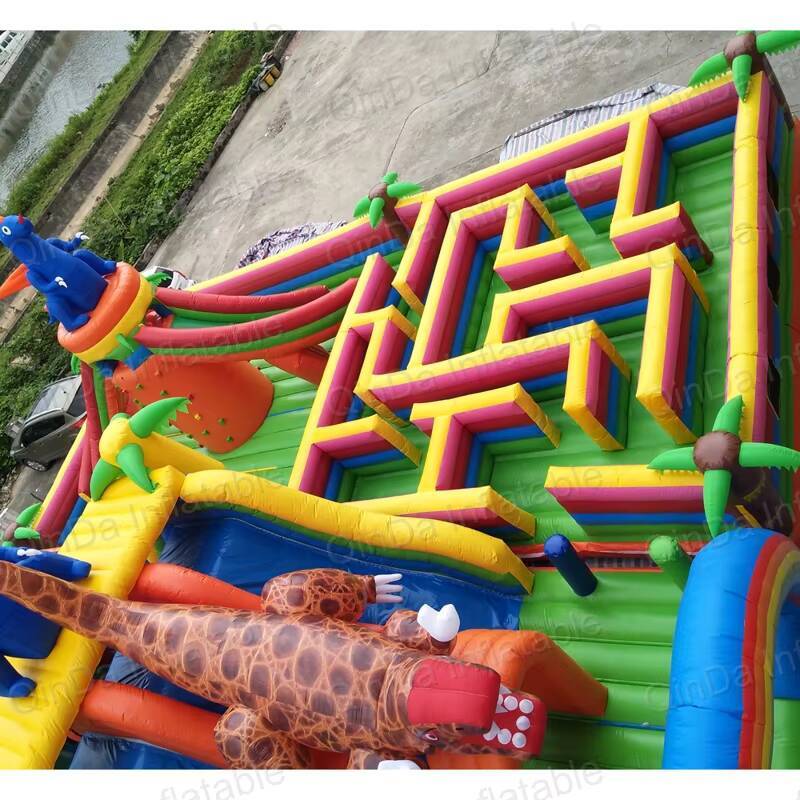 2017 ยอดนิยมสนามเด็กเล่นกลางแจ - Kids Outdoor Obstacle Course Equipment บทวิจารณ์และราคา