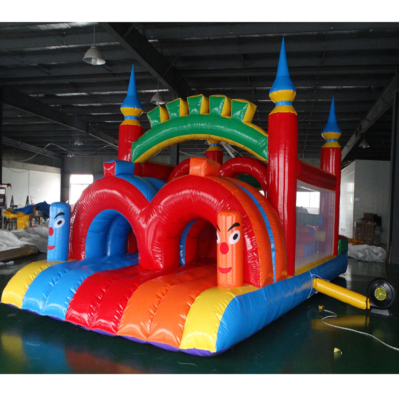 สนามกีฬาเป่าลมแบบกำหนดเองสำหรั - Kids Outdoor Obstacle Course บทวิจารณ์และราคา
