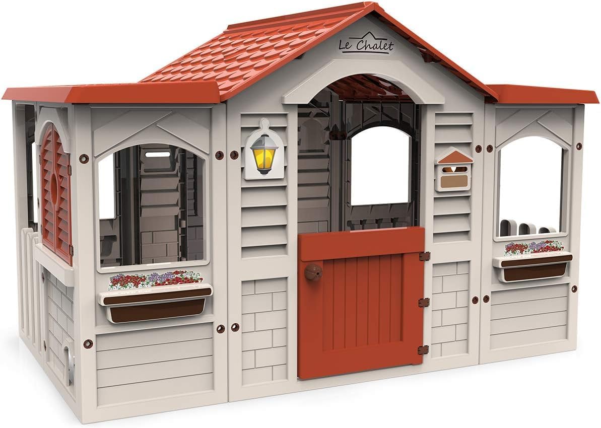บ้านจำลองเลอชาเลต์แกรนด์คอตเทจ - Kids Outdoor Playhouse บทวิจารณ์และราคา