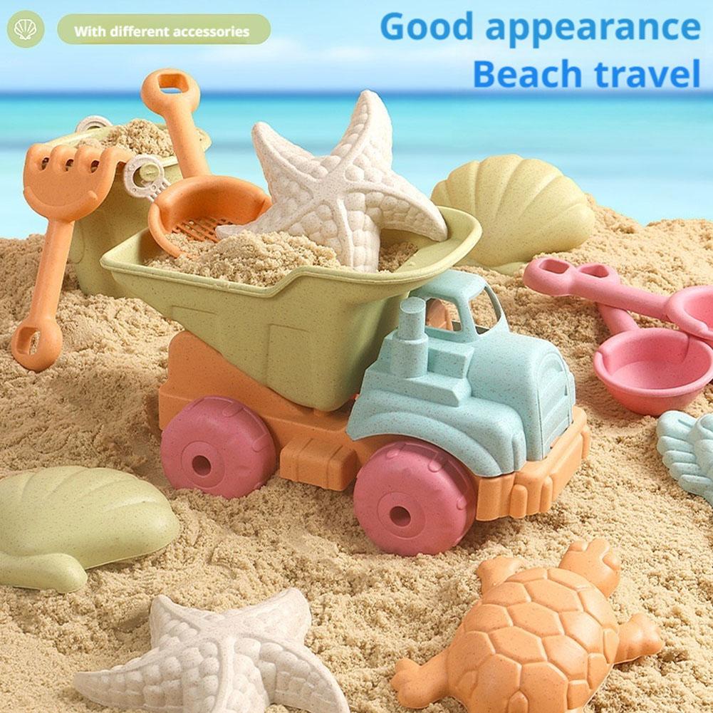 ชุดของเล่นทรายชายหาด 7 ชิ้น สำ - Kids Outdoor Storage บทวิจารณ์และราคา