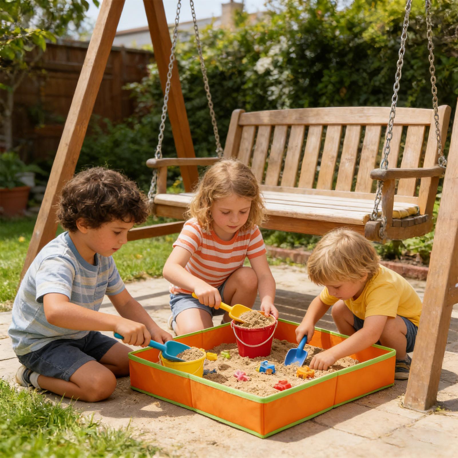 โต๊ะทรายสำหรับเด็ก โต๊ะกิจกรรม - Kids Outdoor Activity Toys บทวิจารณ์และราคา