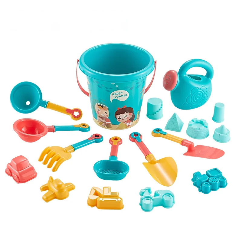 ชุดของเล่นชายหาด18ชิ้นสำหรับเด - Kids Outdoor Storage บทวิจารณ์และราคา