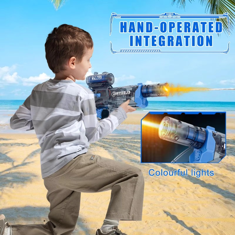 ปืนฉีดน้ำไฟฟ้าสำหรับเด็ก ยิงต่ - Kids Outdoor Water Play บทวิจารณ์และราคา