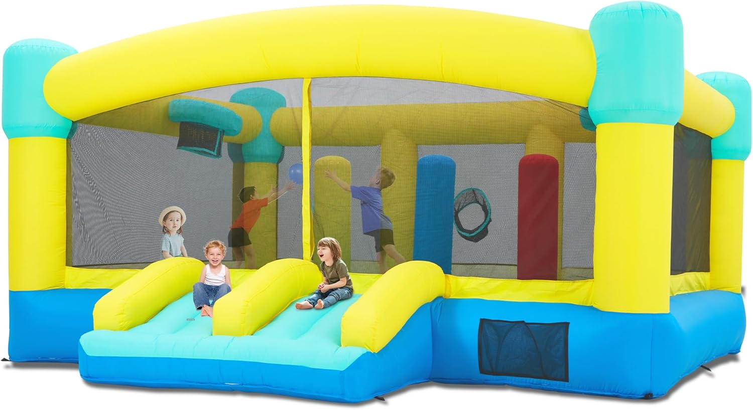 บ้านลมขนาดใหญ่, ปราสาทลมเป่าลม - Kids Outdoor Bounce House บทวิจารณ์และราคา