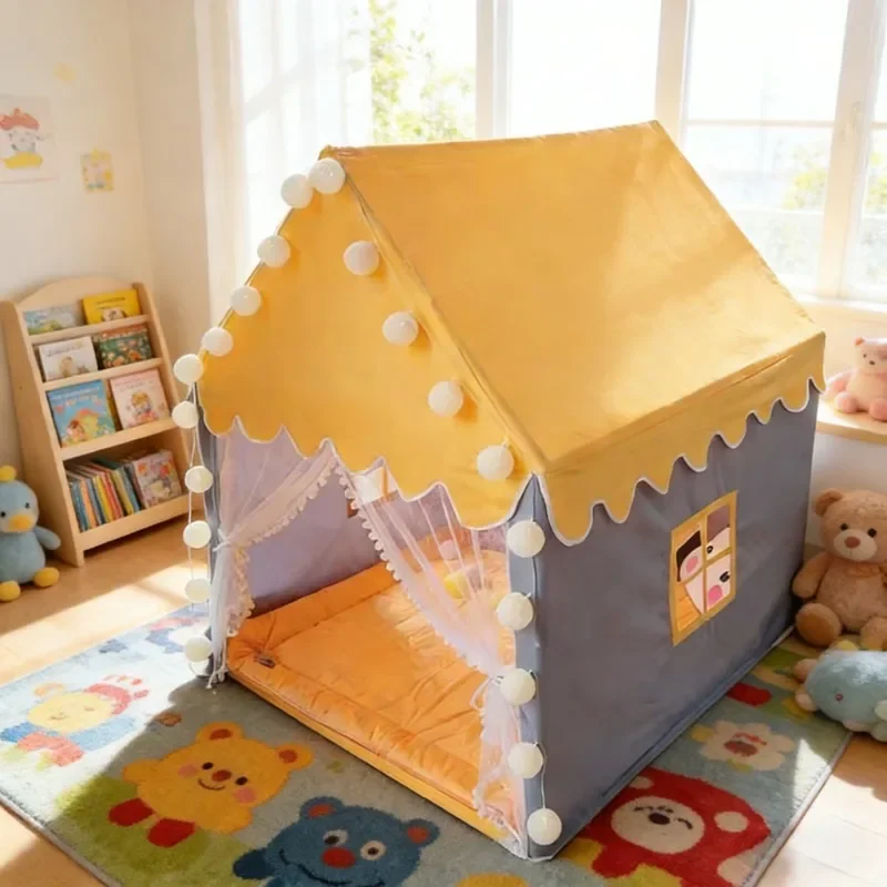 เต็นท์ปราสาทเจ้าหญิงสีชมพูขนาด - Kids Outdoor Playhouse บทวิจารณ์และราคา