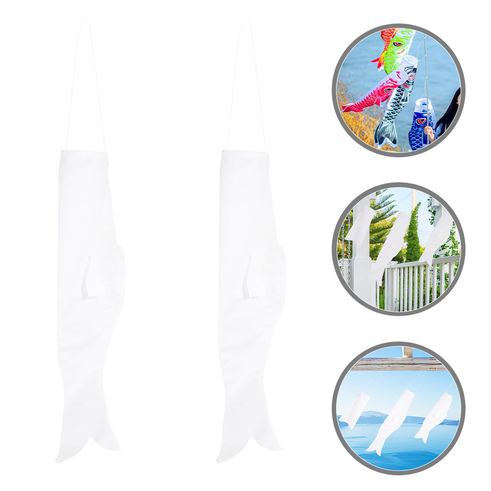 2 ชิ้น ถุงลมปลาคาร์ปผ้าเปล่า ส - Kids Outdoor Decor บทวิจารณ์และราคา