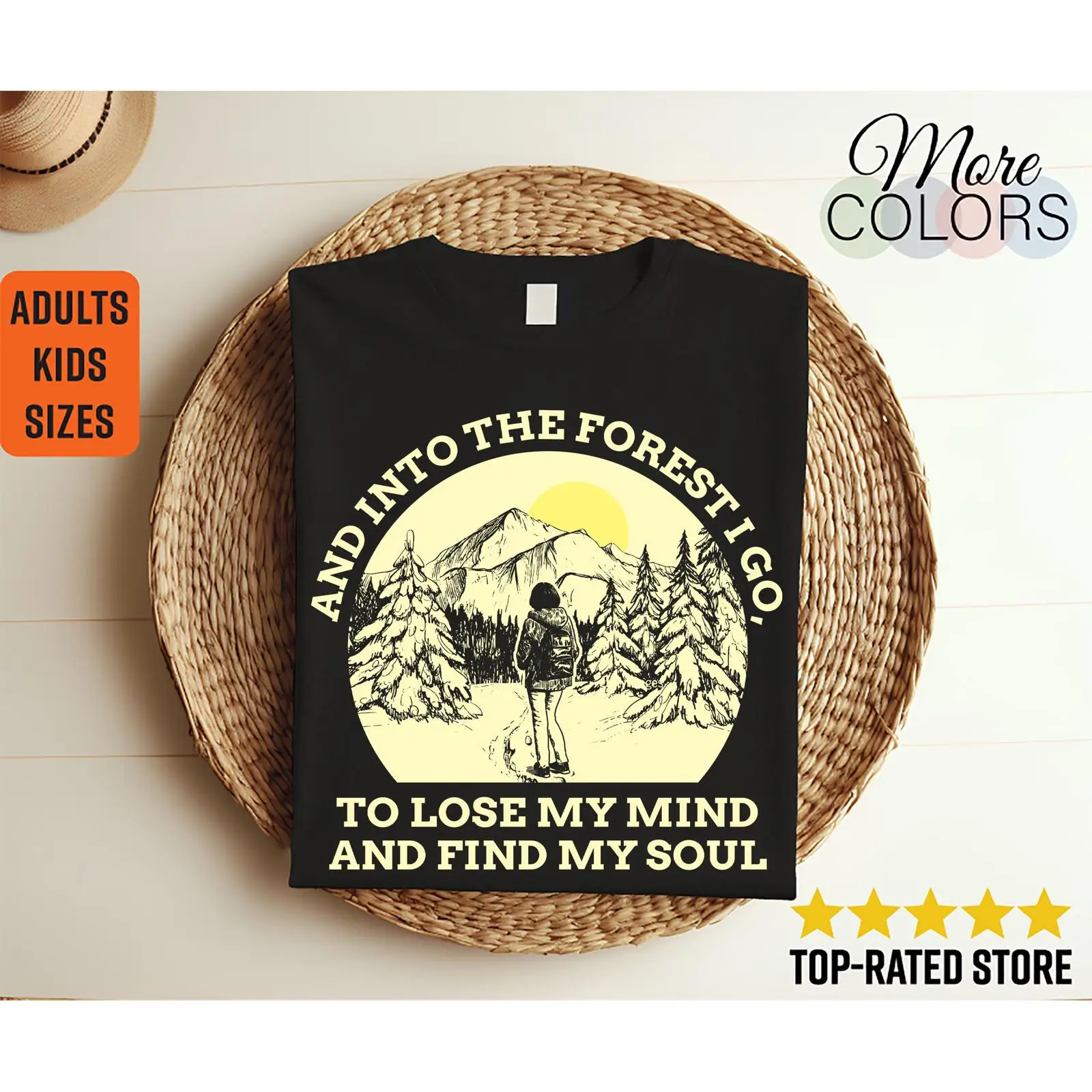 และฉันก็ไปเดินป่า เสื้อยืดลายค - Kids Outdoor Quotes บทวิจารณ์และราคา