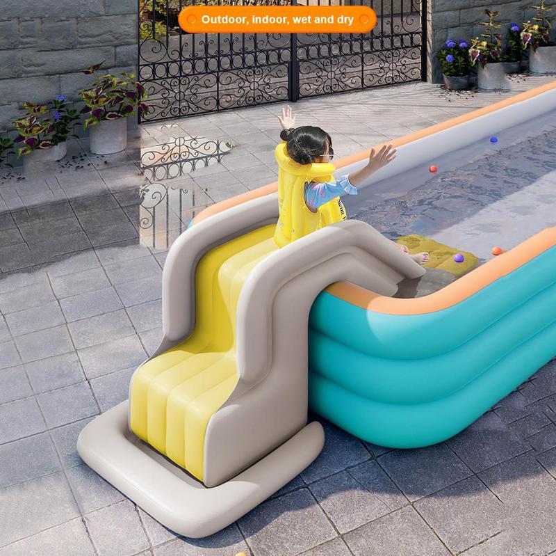 สไลเดอร์เป่าลมว่ายน้ำสำหรับเด็ - Kids Outdoor Water Slide บทวิจารณ์และราคา