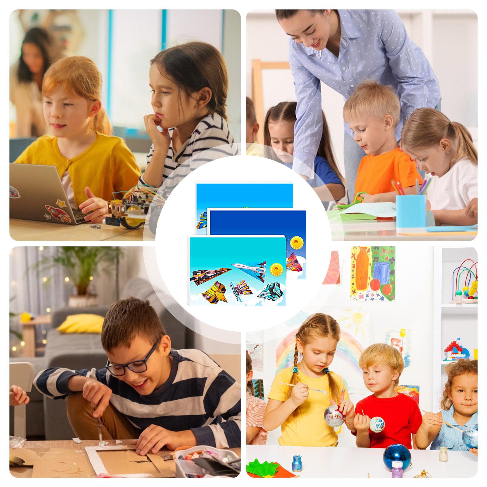 ชุดเครื่องบินกระดาษสำหรับเด็ก  - Kids Outdoor Learning Activities บทวิจารณ์และราคา
