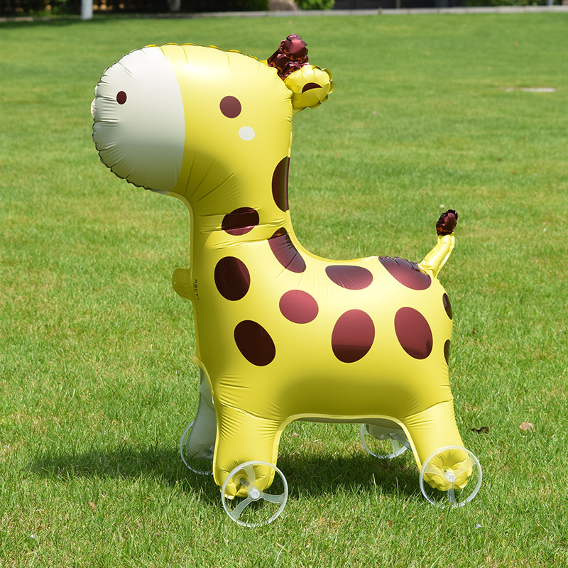 ลูกโป่งรูปสัตว์การ์ตูนแบบมีล้อ - Kids Outdoor Easter Toys บทวิจารณ์และราคา