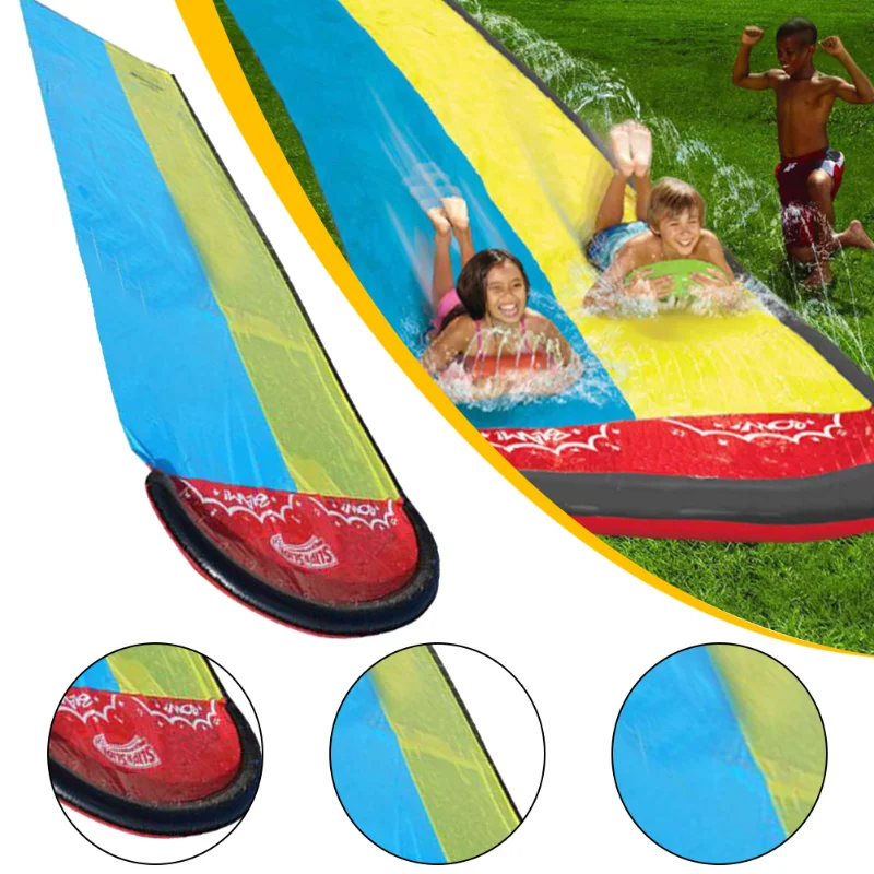 ศูนย์เกม Backyard เด็กผู้ใหญ่ข - Kids Outdoor Water Slide บทวิจารณ์และราคา