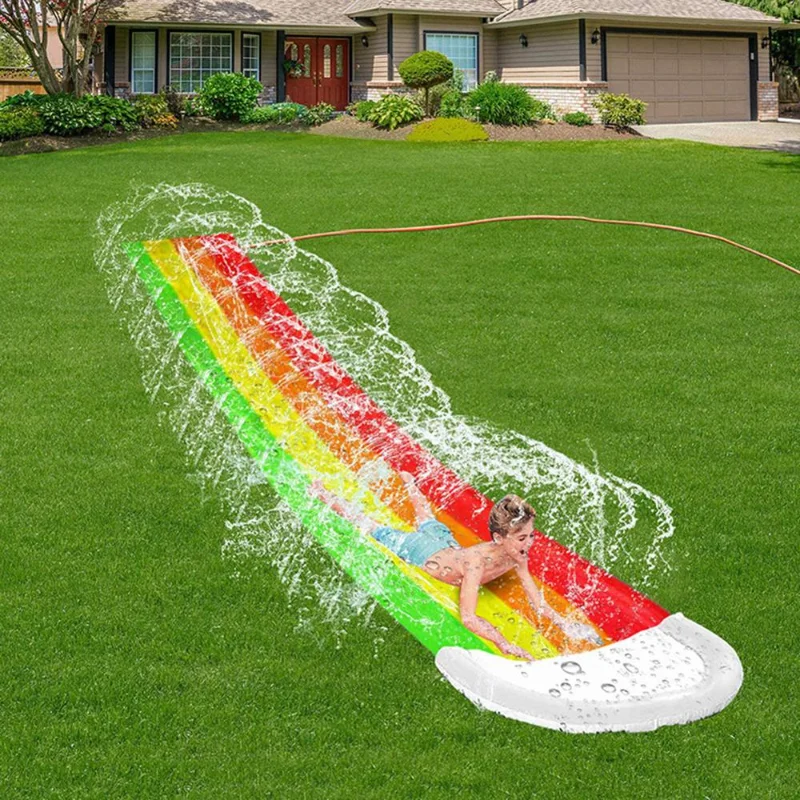 ศูนย์เกม Backyard เด็กผู้ใหญ่ข - Kids Outdoor Water Slide บทวิจารณ์และราคา