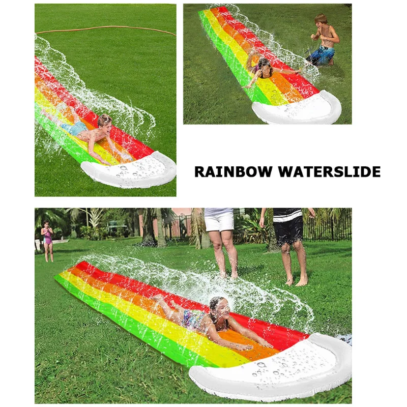ศูนย์เกม Backyard เด็กผู้ใหญ่ข - Kids Outdoor Water Slide บทวิจารณ์และราคา