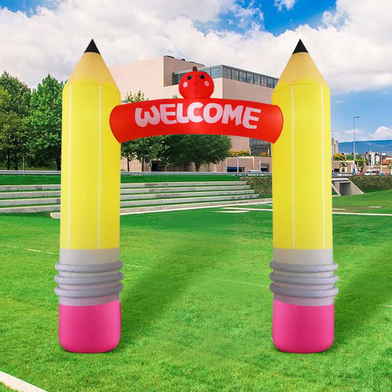 ซุ้มโค้งเป่าลมรูปดินสอขนาด 9 ฟ - Kids Outdoor Decor บทวิจารณ์และราคา