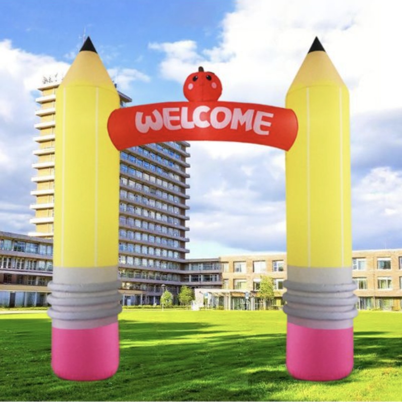 ซุ้มโค้งเป่าลมรูปดินสอขนาด 9 ฟ - Kids Outdoor Decor บทวิจารณ์และราคา