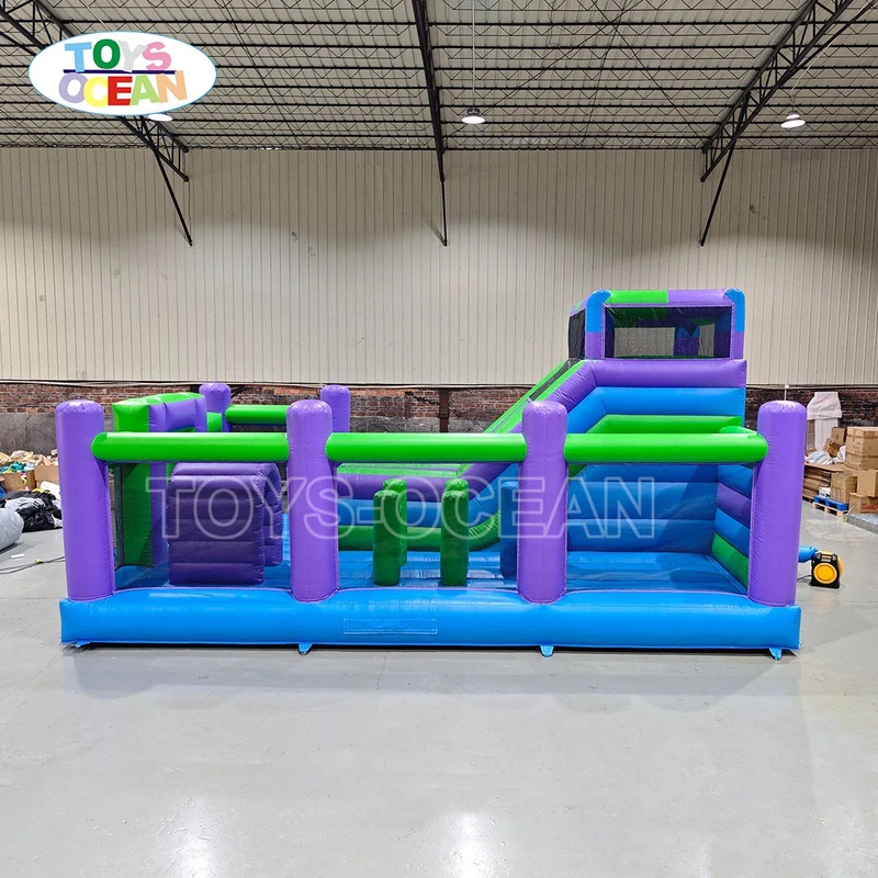 สนามกีฬาเป่าลมพร้อมสไลเดอร์, ส - Kids Outdoor Obstacle Course บทวิจารณ์และราคา