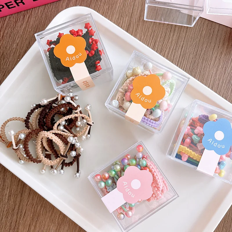 ที่มัดผมหลากสีลูกกวาดการ์ตูน12 - Kids Outdoor Decor บทวิจารณ์และราคา
