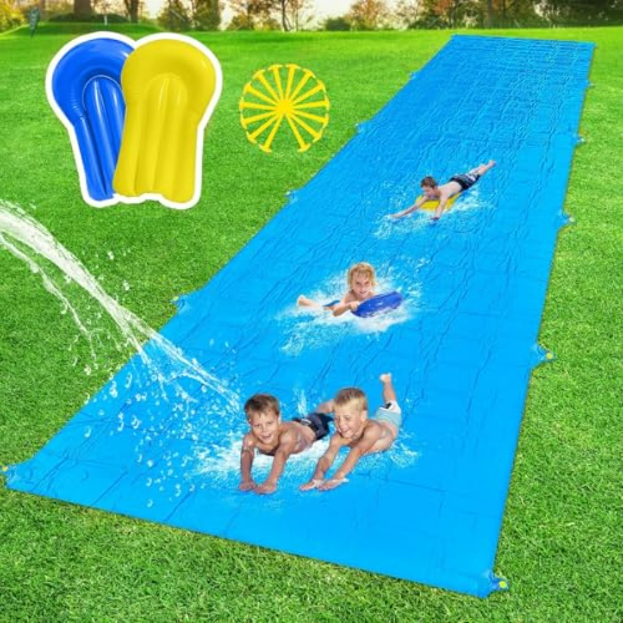 สไลเดอร์น้ำกลางแจ้งสำหรับเด็กแ - Kids Outdoor Water Slide บทวิจารณ์และราคา