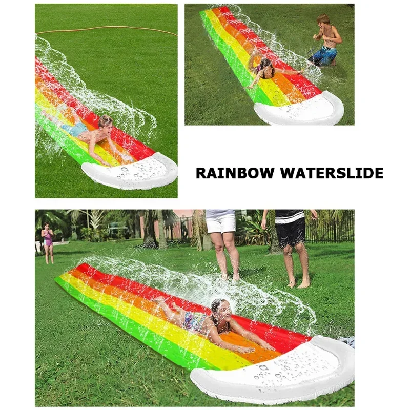 ของเล่นน้ำเป่าลมกลางแจ้งสำหรับ - Kids Outdoor Water Slide บทวิจารณ์และราคา