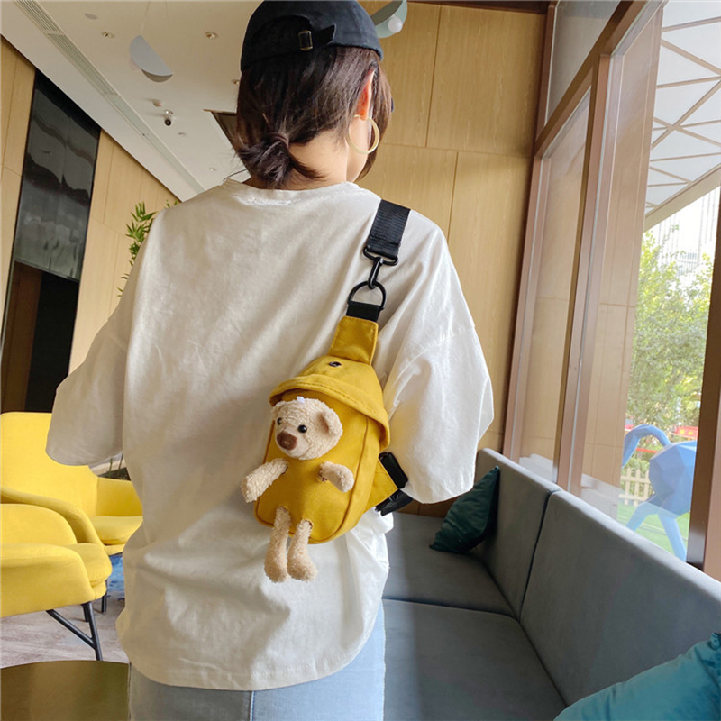 กระเป๋าคาดลำตัวลายหมีเกาหลี แฟ - Kids Outdoor Storage บทวิจารณ์และราคา