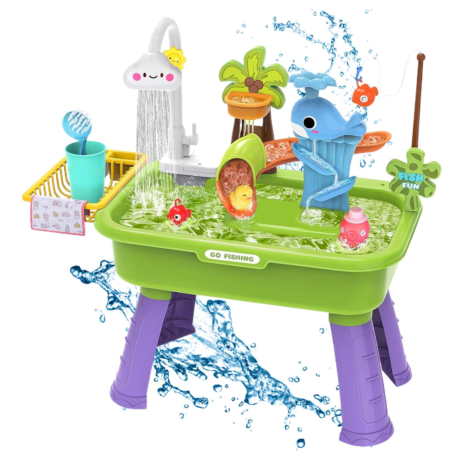 อ่างล้างจานไฟฟ้าสำหรับเด็กพร้อ - Kids Outdoor Water Play บทวิจารณ์และราคา