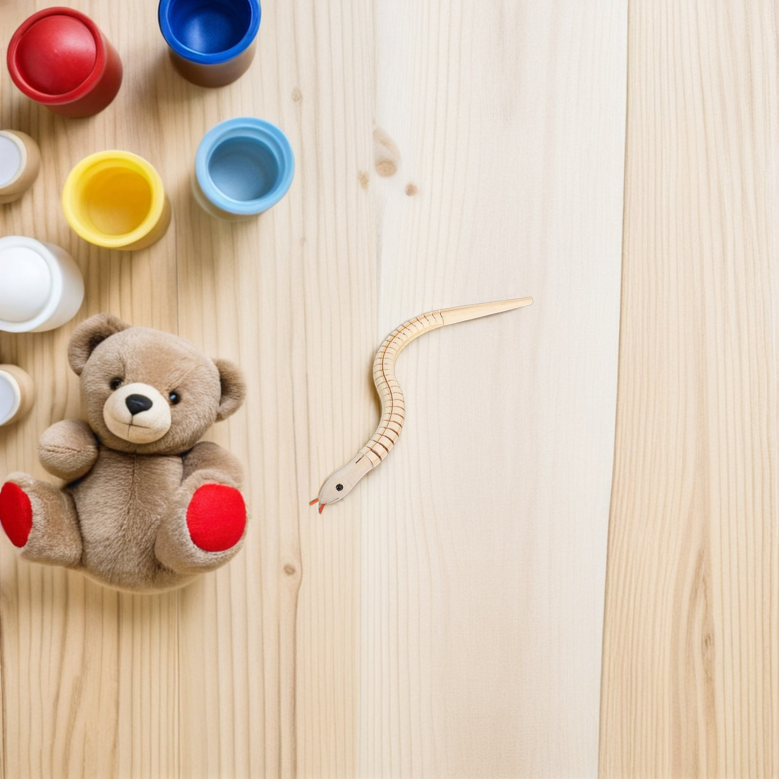 ชุดงานฝีมืองูไม้ธรรมชาติ ไม่เค - Kids Outdoor Learning Activities บทวิจารณ์และราคา