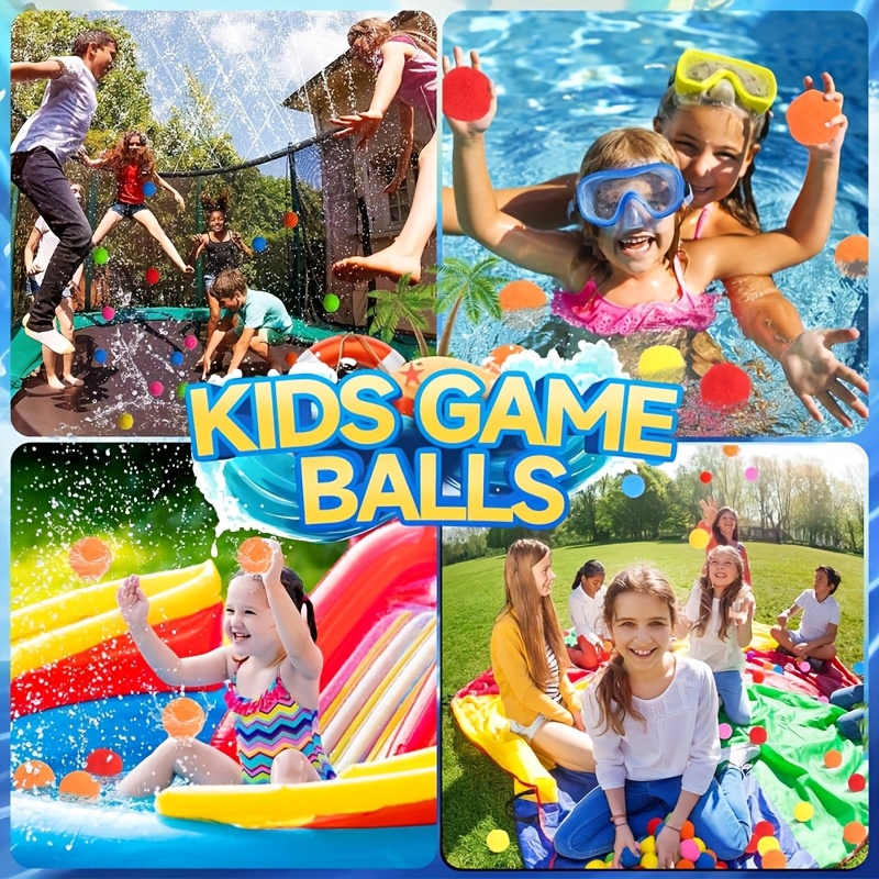 12/30/60Pcs ลูกโป่งน้ําแบบใช้ซ - Kids Outdoor Water Play บทวิจารณ์และราคา