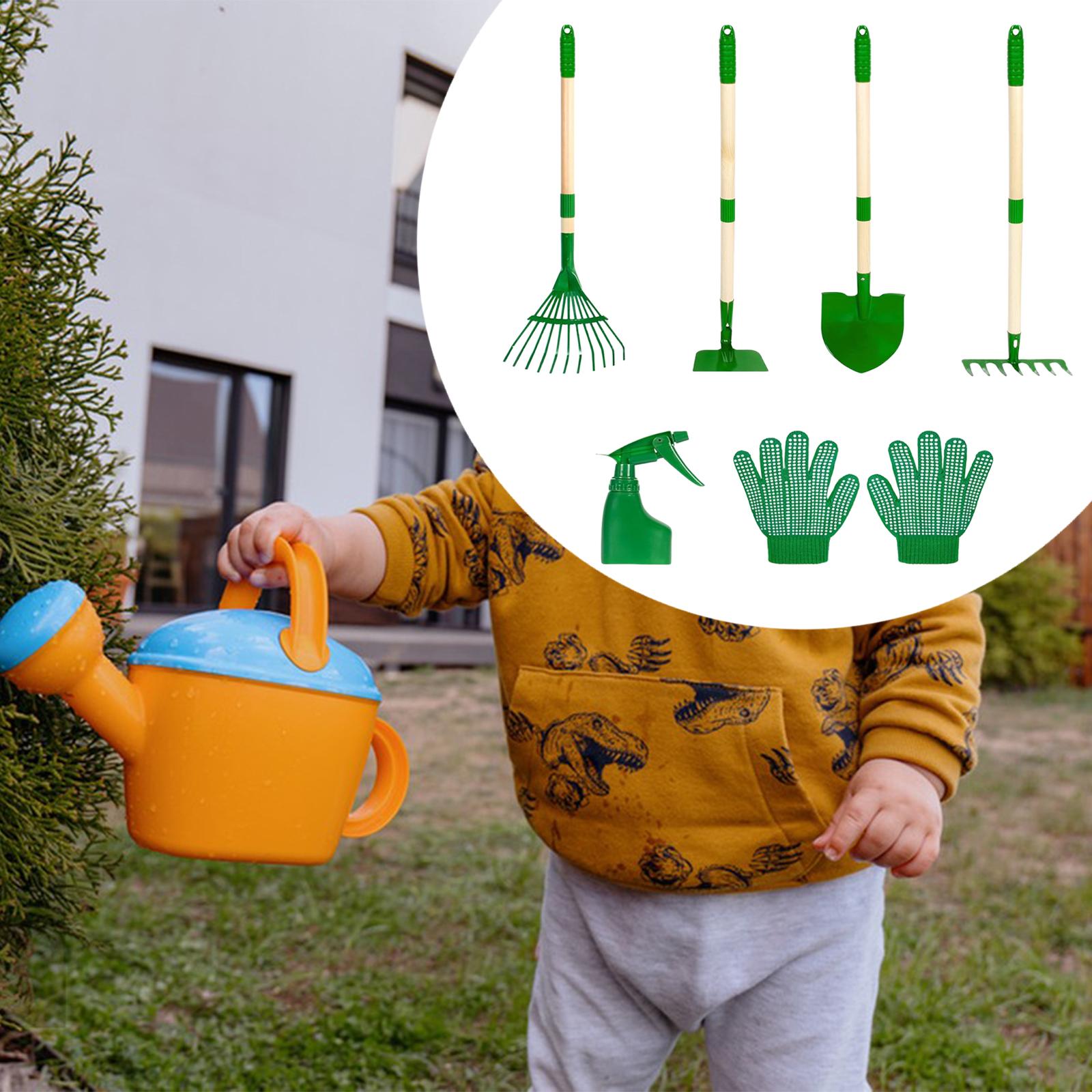 ชุดเครื่องมือทำสวนสำหรับเด็กพร - Kids Outdoor Learning Activities บทวิจารณ์และราคา