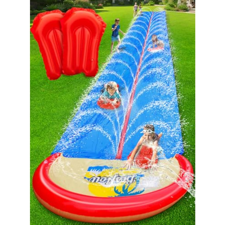 สไลเดอร์น้ำกลางแจ้งสำหรับเด็กแ - Kids Outdoor Water Slide บทวิจารณ์และราคา