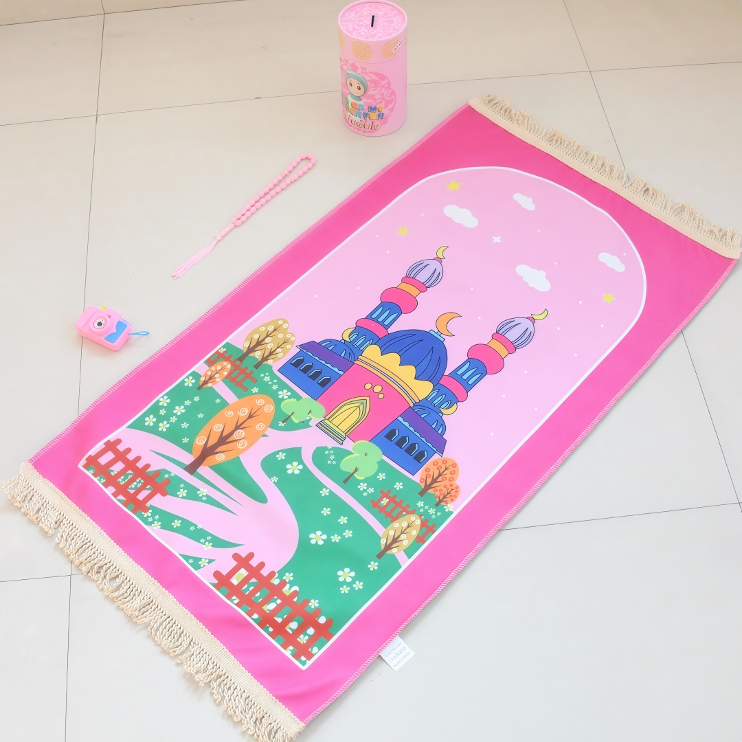 พรมละหมาดเด็กกำมะหยี่หมายเลข 4 - Kids Outdoor Floor Cushions บทวิจารณ์และราคา