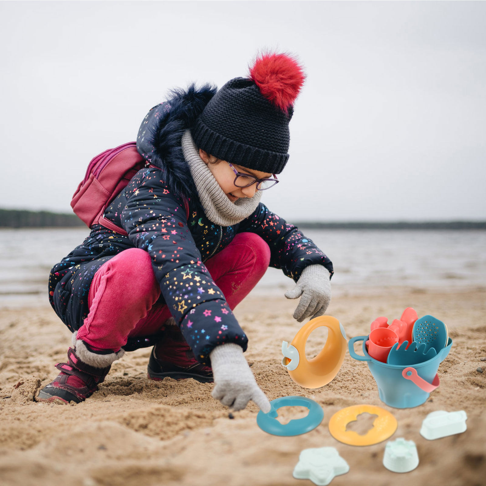 ชุดของเล่นทรายชายหาดสำหรับเด็ก - Kids Outdoor Activity Toys บทวิจารณ์และราคา